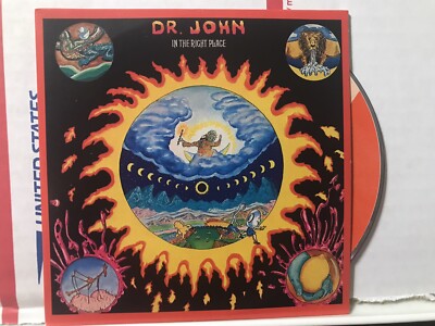 RARE CD Card Sleeve Dr John In The Right Place Just the Same Such A Night Life