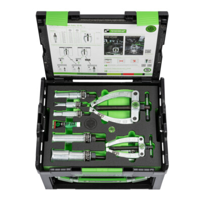 Kukko 12 - 70mm ID Internal Bearing Extraction Kit W Counterstay & Slide Hammer