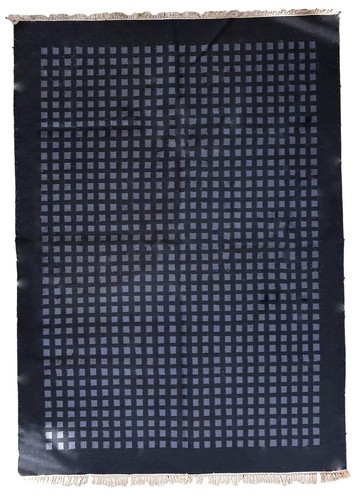 Handmade vintage Persian Ardabil kilim 5.5' x 7.7' (169cm x 235cm) 1960s - 1C102