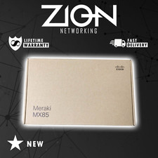 New Cisco Meraki MX85-HW Security Appliance  UNCLAIMED  Same Day Shipping NIB