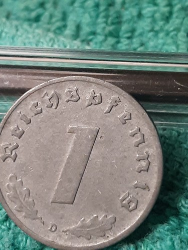 1941 WW2 1 Reichspfennig~ Germany,Circulated, 3rd Reich - Picture 18 of 20