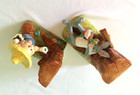 VINTAGE 1981 BUGS BUNNY AND PORKY PIG CERAMIC BOOKENDS NEW IN ORIGINAL BOX — photo 2