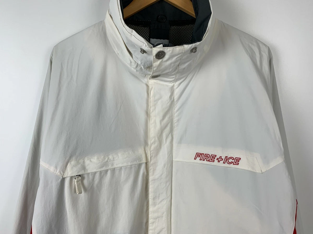 Vintage Bogner Fire Ice Ski Jacket 90s White Size 52