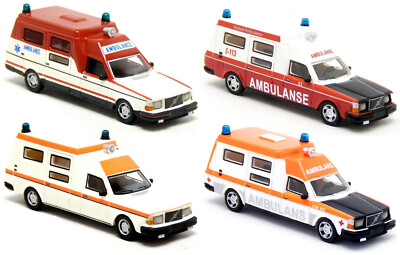 BoS Best of Show - Volvo 265 - RTW KTW Krankenwagen zur Auswahl 1:87 H0