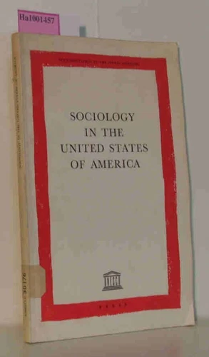 Sociology in the United States of America. -A Trend Report Documentation in the 