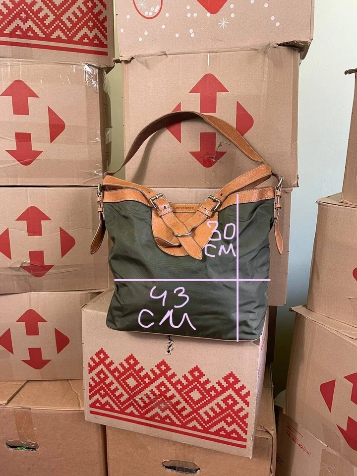 Кожаные нейлоновые сумки-хобо Jil Sander сумки No22 кожаный ремешок - Изображение 2 из 4