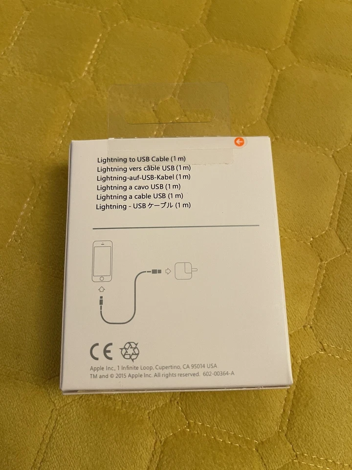 OEM Original iPhone USB Charger Cable 1m/3ft 11 PRO MAX - Image 2 of 3