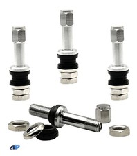 Chrome Metal Flush Mount Valve Stems Set Of 4 Xxr Rota Miro Tsw Bbs Drag Wheel