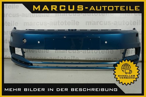 VW Touran III 5T Bj. ab 2015 Stoßstange Vorne SRA 4xPDC Orig. Carribean Blue D5J - 第 1/23 張圖片