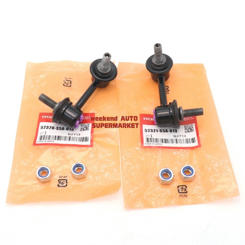 Fabricante de equipamento original 2 peças estabilizador de barra oscilante traseira link final para 2001-2005 Honda Civic - Imagem 4 de 4