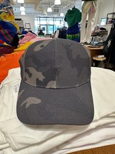 Polo Ralph Lauren Men's Grey Camo Pony Logo Twill Baseball Hat
