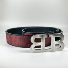 New Bally Mirrored Buckle Reversible Belt Size 40/100cm  38/95cm MSRP: 360
