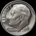 2005 S Roosevelt 90% SILVER Dime Gem Deep Cameo PROOF US Mint "Beautiful" Coin