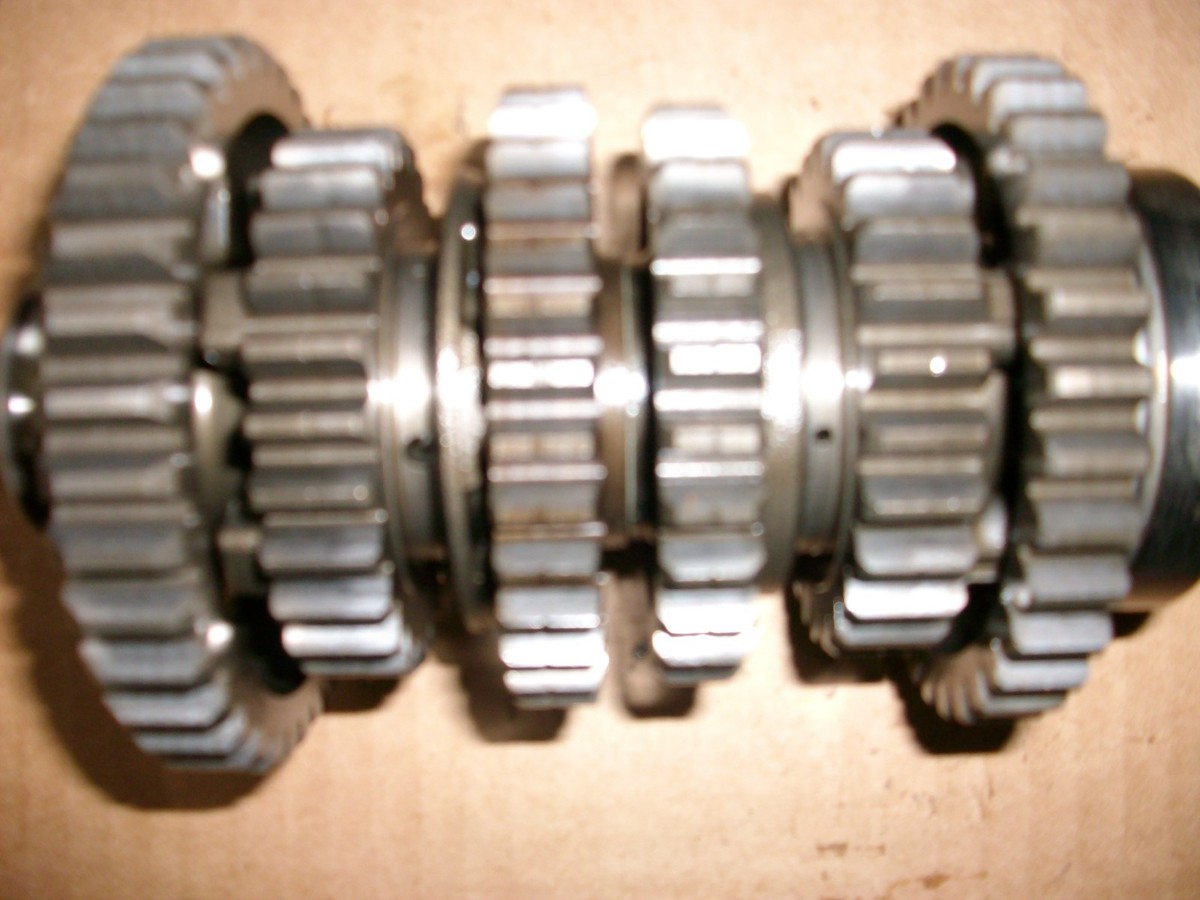 89 90 1989 KAWASAKI ZX750H1 ZX7R 750 H1 OEM TRANSMISSION COMPLETE