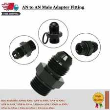 ORB 6/8/10/12AN Hose Fitting AN to AN Male O Ring Boss Fitting Fuel Line Adapter