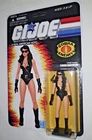 GI JOE CUSTOM FEMALE COBRA BARONESS SWIMSUIT CARDED Action Figure MOC 1980s DECO