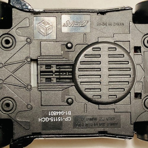 MSZ Vroom Tech 1:32 Black BMW Z4 GT3 Diecast Motorsport Car w/ Pull Back Action - Picture 10 of 17