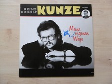Heinz Rudolf Kunze Autogramm signed 12" Maxi-Cover "Meine eigenen Wege" Vinyl