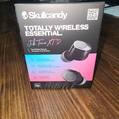 Skullcandy S1JTW-N740 In-Ear Headphones - Black Wireless Jib True XT2 