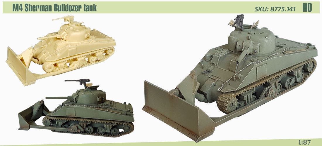 Tamiya 35139 1:35 US Sherman M4A3E2 Jumbo - Kit Model, Kit Di