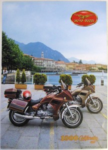 1989 MOTO GUZZI 1000 CALIFORNIA III MOTORCYCLE BROCHURE ...