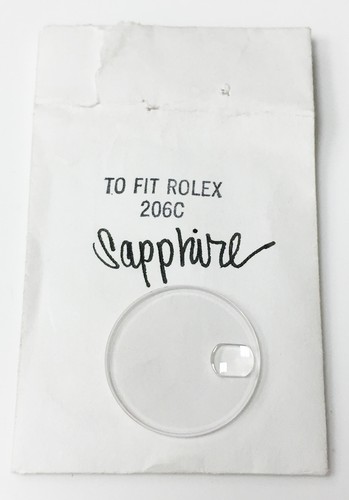 Rolex Datejust 25-206C Sapphire 206c Crystal With Date Window Brand New NOS - Picture 2 of 4