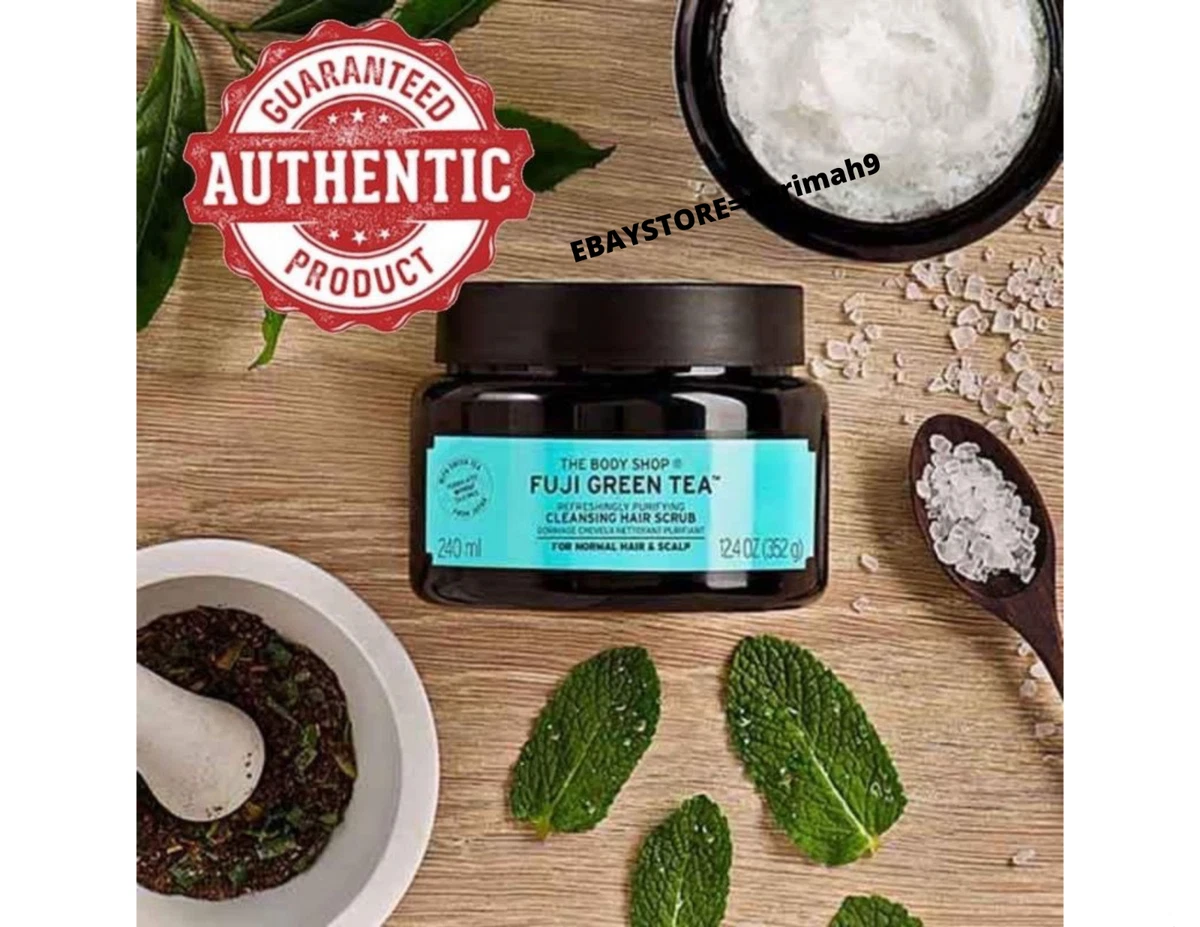 Fuji green 2024 tea hair scrub