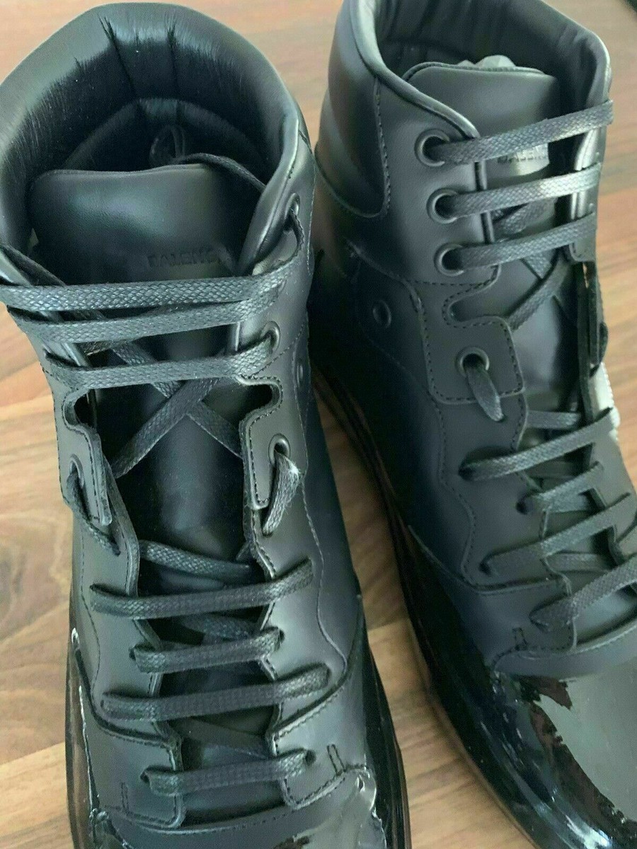 Balenciaga Multimaterial Iconic High-Top Sneakers Shoes