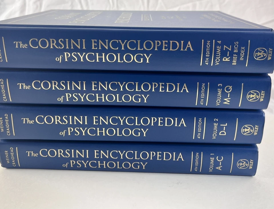The Corsini Encyclopedia of Psychology and Behavioral Science 4 Vol Set 4th Ed. - Image 3 of 4