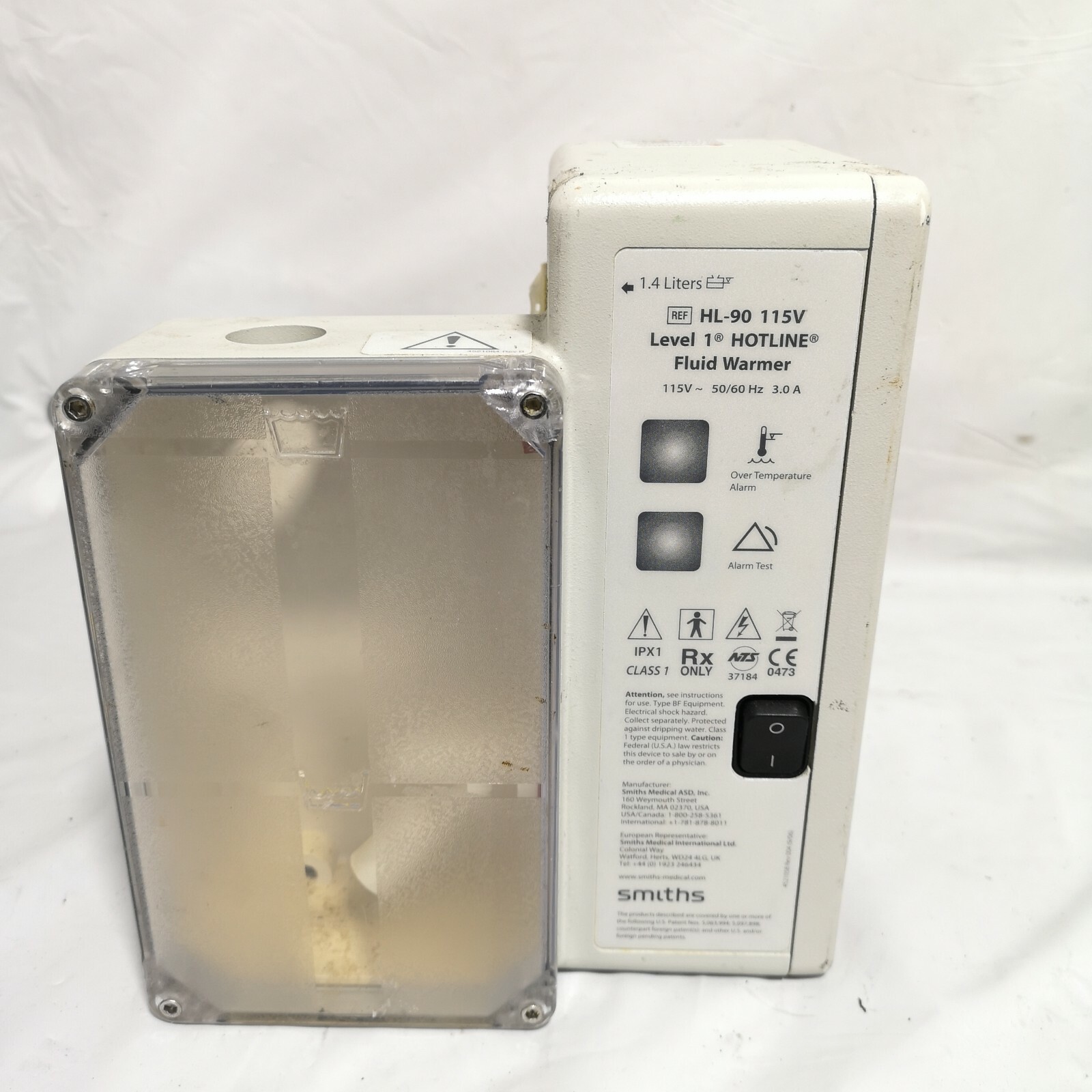 SMITHS HOT LINE FLUID WARMER HL90 LEVEL 1 eBay