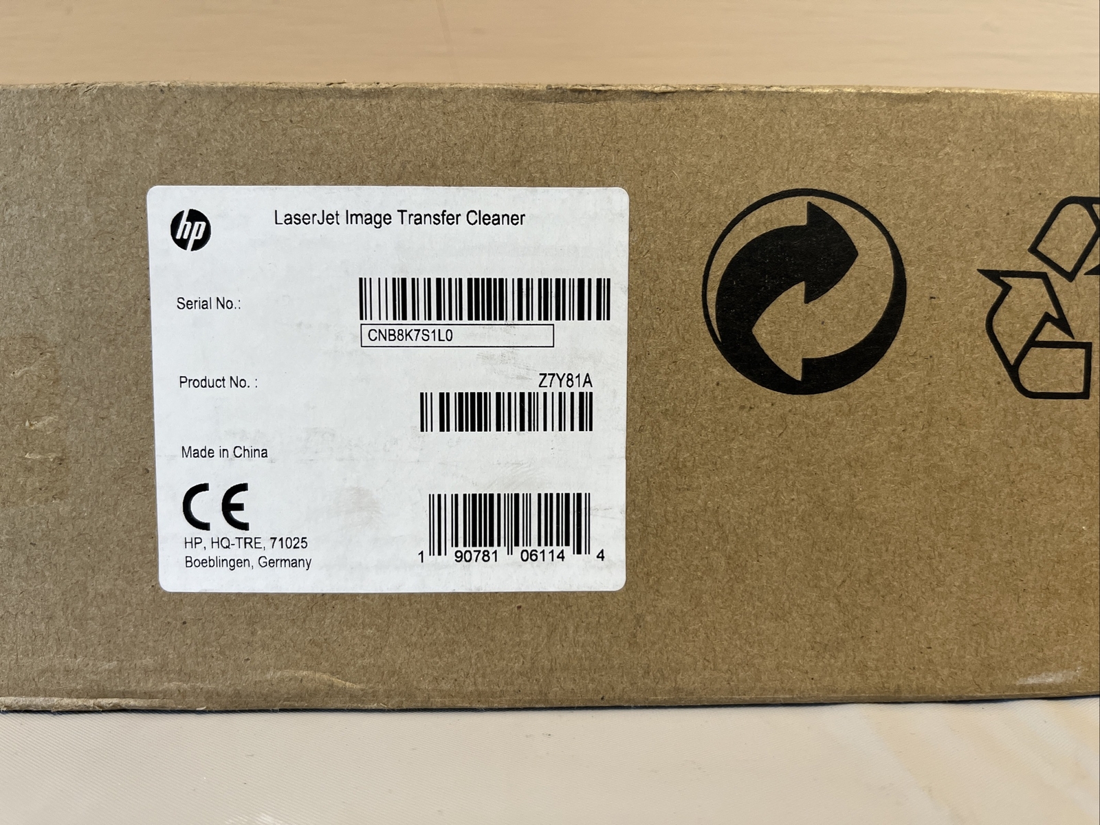 HP Z7Y81A Color Transfer Belt for Color LaserJet E77825 E77830 eBay