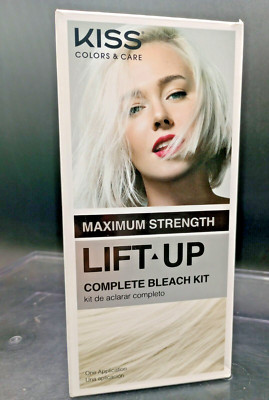 KISS Hair Colors & Care LIFT UP Complete Bleach & Serum Kit Protect & Repair