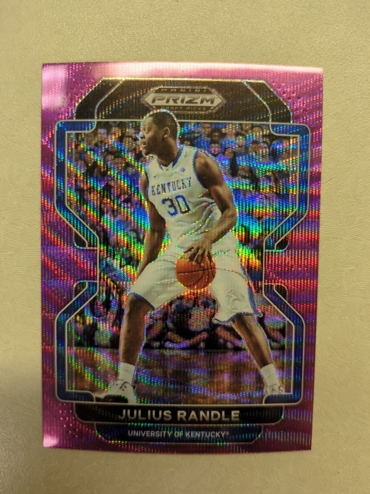 2022 Panini Prizm Draft Picks #29 Julius Randle Purple Wave