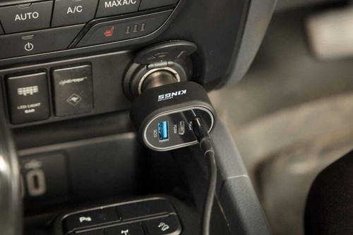 Kings 24Ah Lithium Portable Power Pack 307.2Wh + 85W USB Car Charger| 12V & 24V - Picture 11 of 12