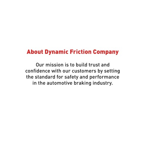 Dynamic Friction Company Front 4000 HybriDynamic Brake Pads 4000-1917-00 - Picture 5 of 6