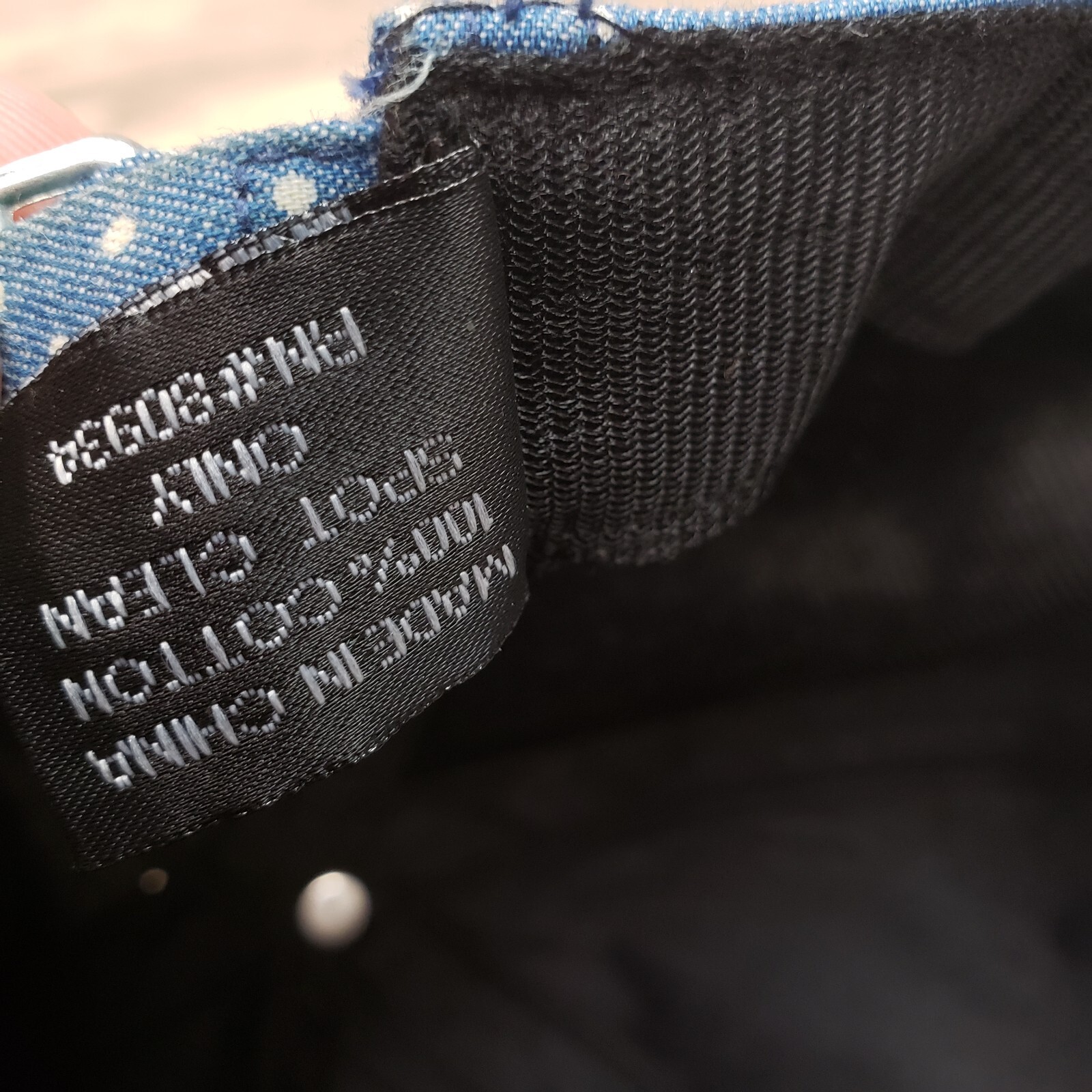 Polka Dot Baseball Hat Cap Strap Back August Hat … - image 7