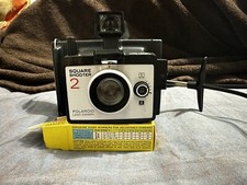 Vintage 1970s Polaroid Square Shooter 2 Land Camera w/Flash  Manual