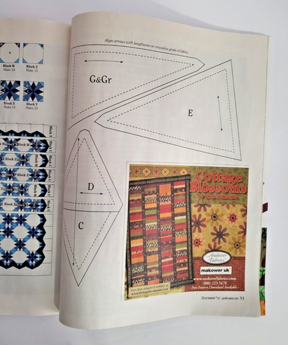 Quiltmaker Magazine 1999 to 2021 - You choose Month/Issue Patterns Techniques - Picture 56 of 168