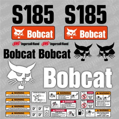 Bobcat S185 Loader Aftermarket Decal Aufkleber Sticker Adesivo Set