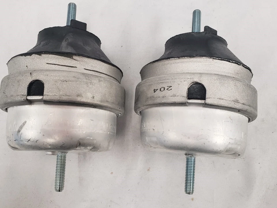 发动机电机安装前左右套装 2 件适用于奥迪、大众帕萨特  — 第 3/4 张图片