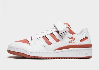 adidas Originals Forum Low  (Herren UK Größe 8 & 11) Cloud White / Magic Earth