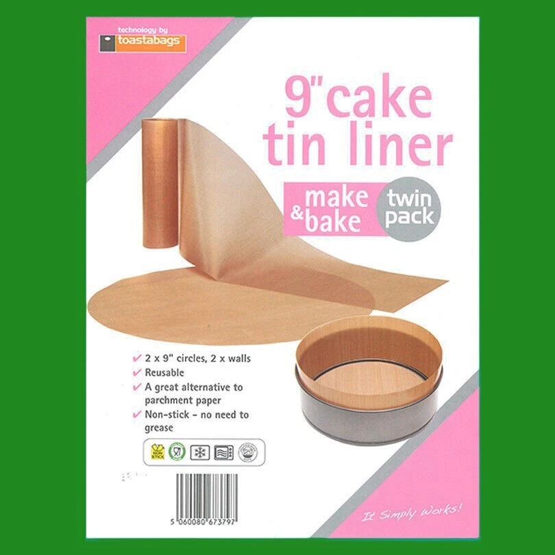 15.2x22.9cm Wiederverwendbar Antihaftend Beige Kuchen Dose Müllbeutel Make & - Bild 1 von 1