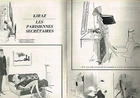 ADVERTISEMENT 1971 KIRAZ les PARISIENNES SECRETAIRES (2 pages)