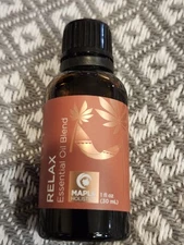 NEW Maple Holistics RELAX Relaxing Essential Oil Blend For Diffuser 1 oz. 