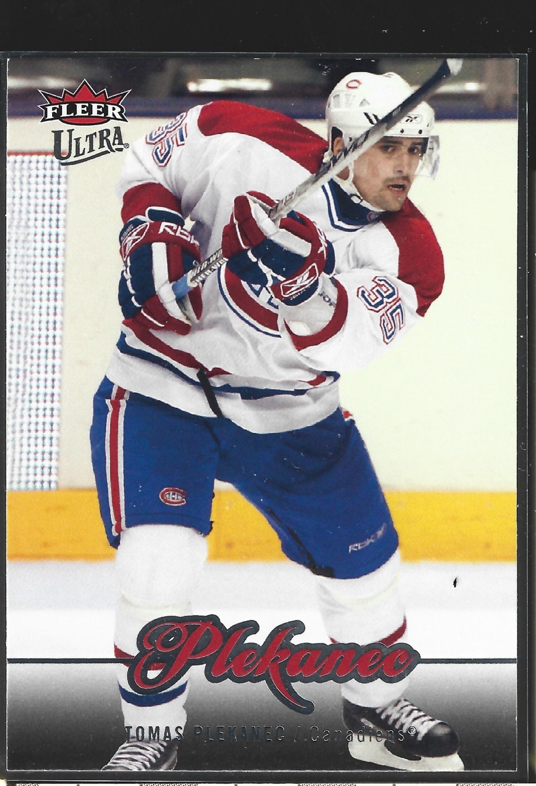2007-08 Fleer Ultra - Tomas Plekanec #98 Montreal Canadiens