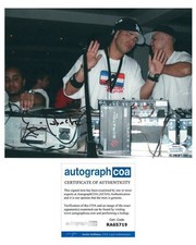 DJ Eric Cubeechee Signed Autographed 8x10 Photo ACOA