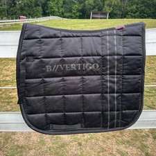 B Vertigo Black Dressage Saddle Pad Full Size...