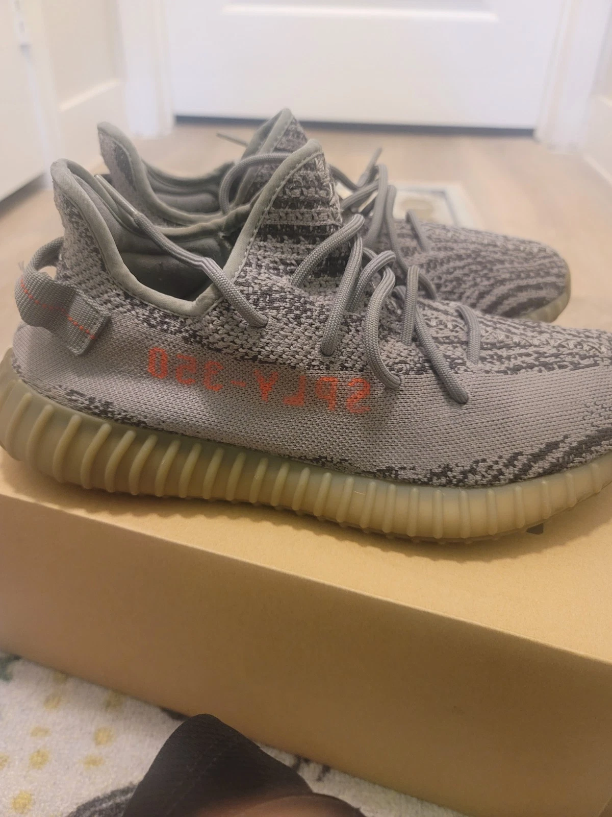 Adidas Yeezy 350 V2 Beluga 2.0 AH2203 Uomo Taglia 11 Autentiche