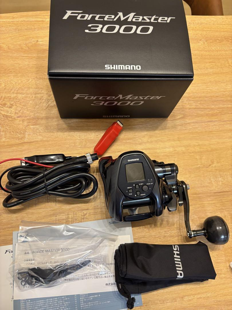 Shimano Force Master 3000 Electric Fishing Reel, Digital Shimano Force Master 3000 Electric Fishing Reel, Digital