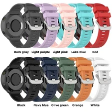 For Garmin Forerunner 55 158 20MM Replacement Silicone Bracelet Watch Band Strap